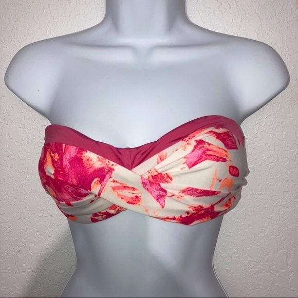 Carmen Marc Valvo 2pc Bandeau Bikini Set XS - Picture 3 of 9